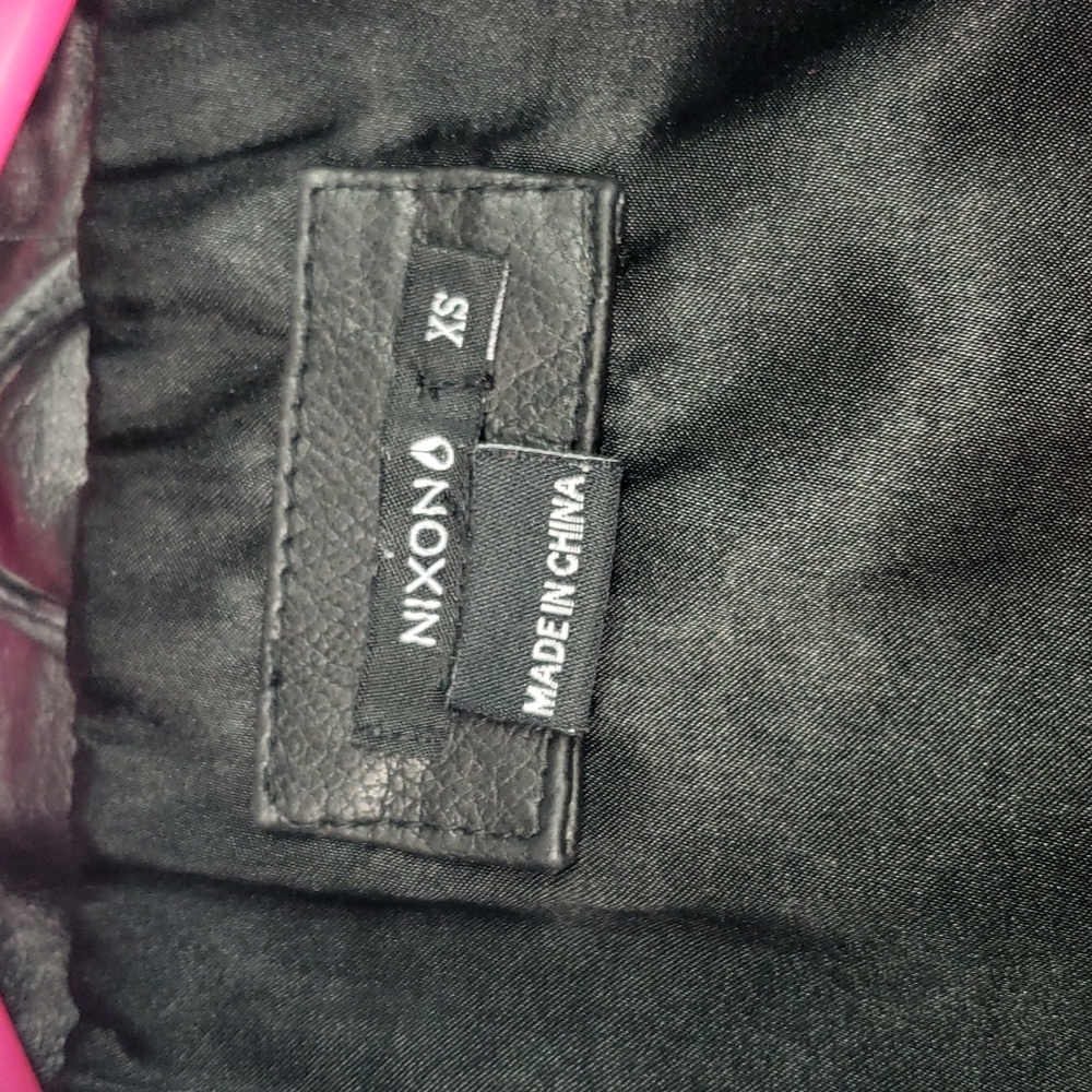 0217 nixon back leather jacket - Picture 4 of 5